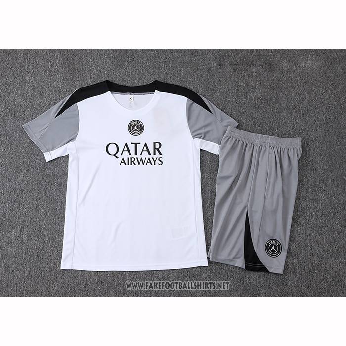 Tracksuit Paris Saint-Germain Short Sleeve 2026-2027 White - Shorts